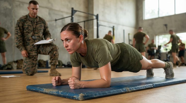 USMC PFT Standards by Age and Gender Full Scoring Chart